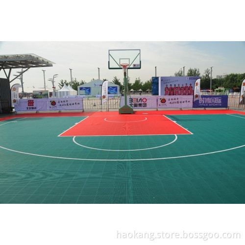 Outdoor Basketball floor tiles